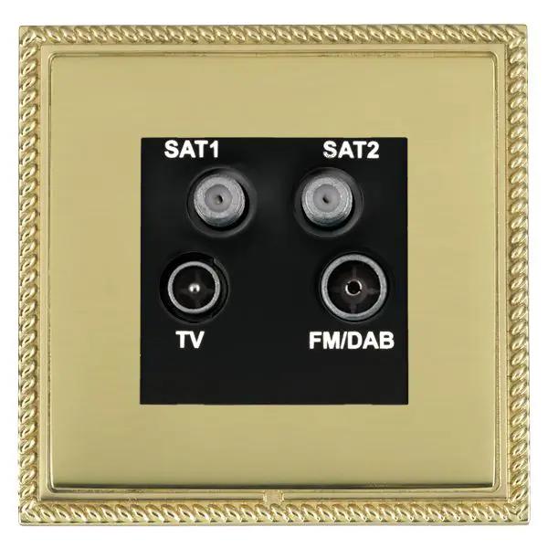 L-Geo CFX PB/PB No-Isolat TV+FM+2XSAT BL