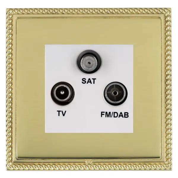 L-Geo CFX PB/PB Non-Iso DAB TV+FM+SAT WH