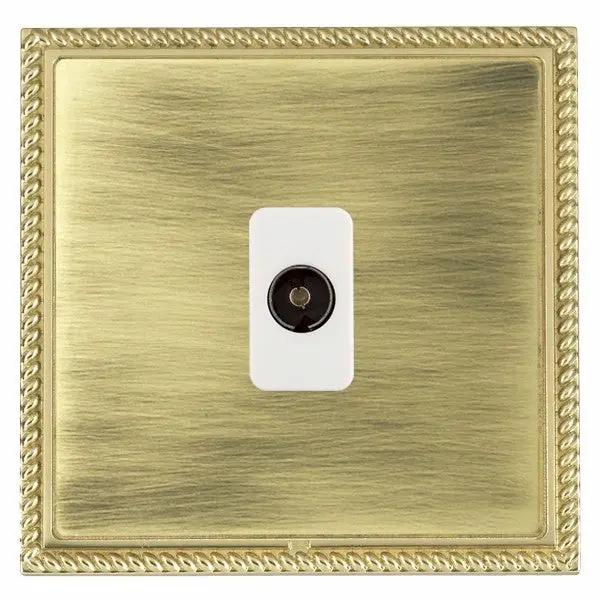 L-Geo CFX PB/AB 1g Isolat TV 1in/1out WH