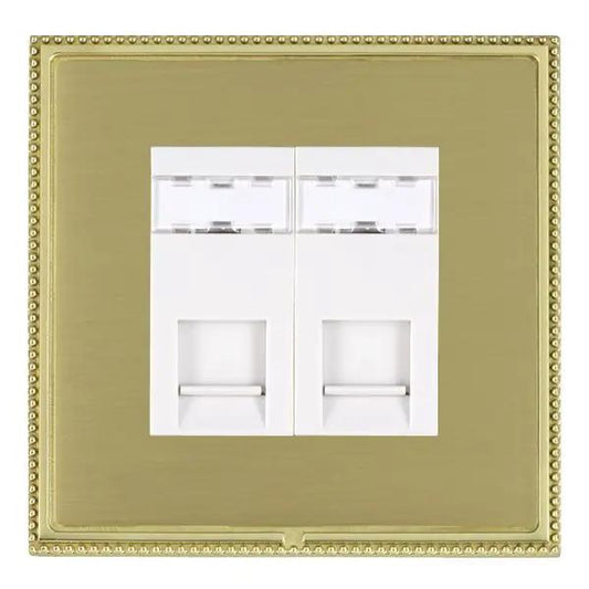 L-Per CFX PB/SB 2g RJ45 CAT5E Unsheld WH