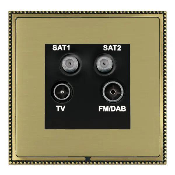 L-Per CFX AB/SB No-Isolat TV+FM+2XSAT BL