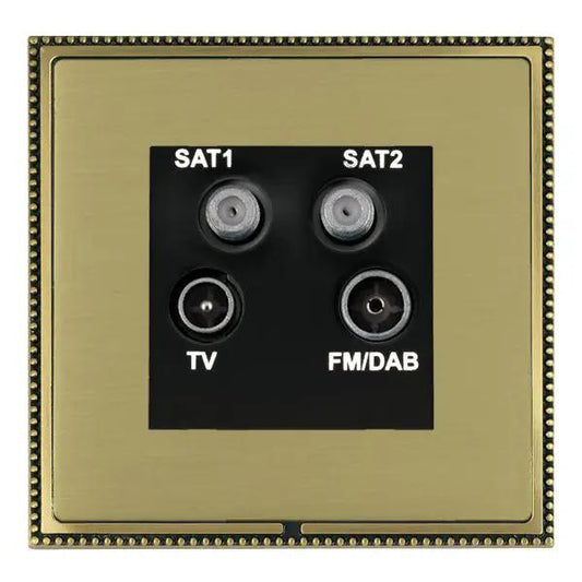 L-Per CFX AB/SB No-Isolat TV+FM+2XSAT BL