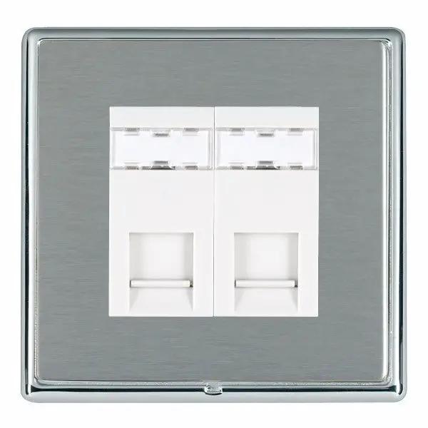 L-Ron CFX BC/SS 2g RJ45 CAT5E Unsheld WH