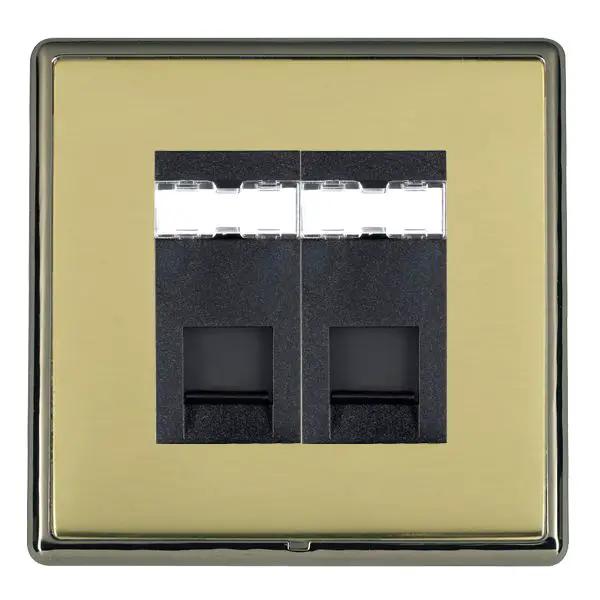 L-Ron CFX BK/PB 2g RJ45 CAT5E Unsheld BL
