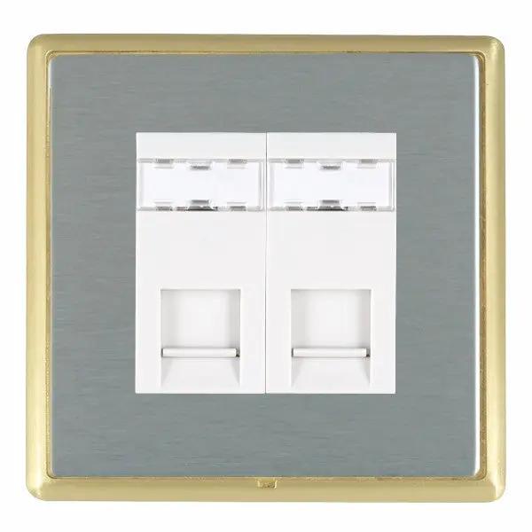 L-Ron CFX SB/SS 2g RJ45 CAT5E Unsheld WH