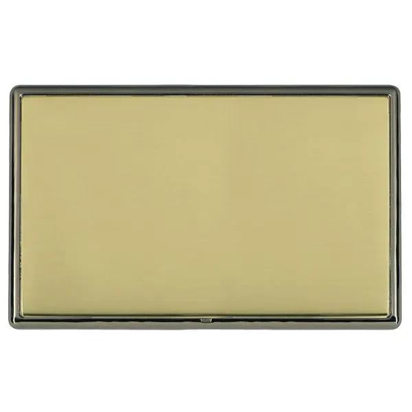 L-Ron CFX BK/PB Double Blank Plate