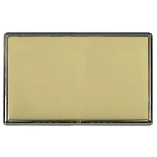 L-Ron CFX BK/PB Double Blank Plate