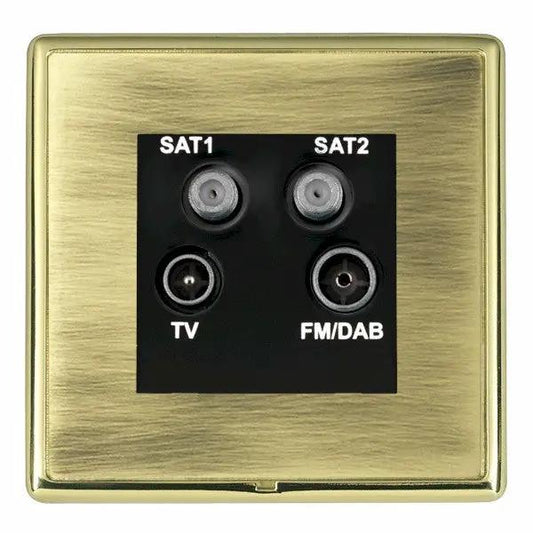L-Ron CFX PB/AB No-Isolat TV+FM+2XSAT BL