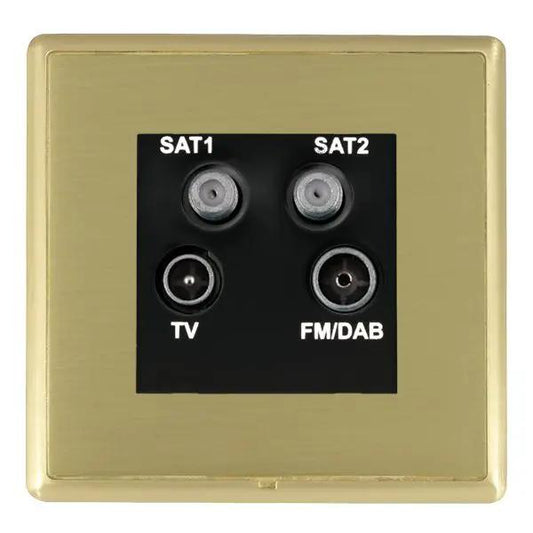 L-Ron CFX SB/SB No-Isolat TV+FM+2XSAT BL