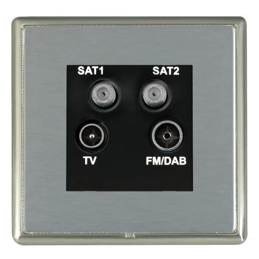 L-Ron CFX SN/SS No-Isolat TV+FM+2XSAT BL