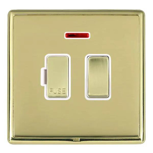 L-Ron CFX PB/PB Fuse Sp(DP)+N 13A PB/WH
