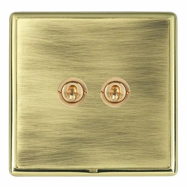 L-Ron CFX PB/AB 2g 20AX 2W FL Toggle PB