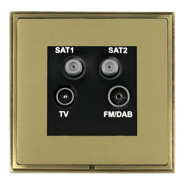L-Sca CFX AB/SB No-Isolat TV+FM+2XSAT BL