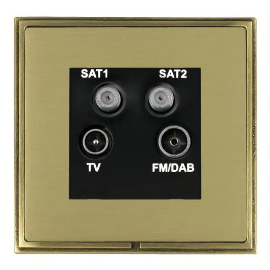 L-Sca CFX AB/SB No-Isolat TV+FM+2XSAT BL