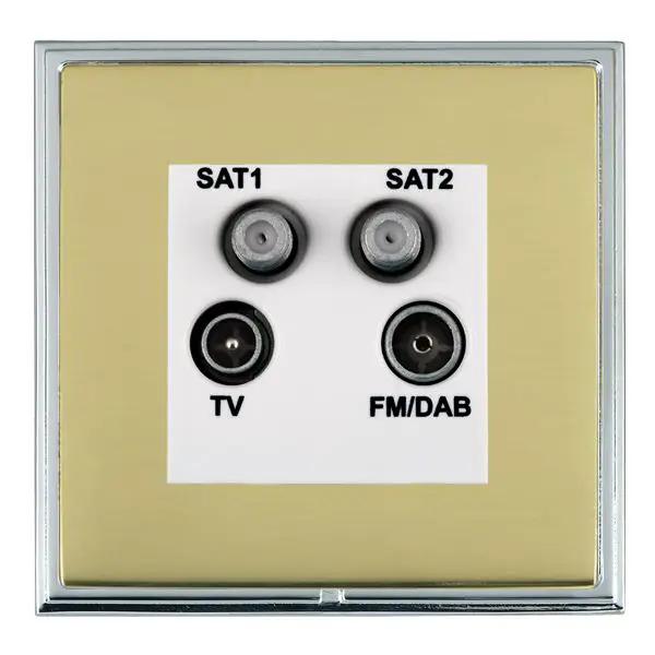 L-Sca CFX BC/PB No-Isolat TV+FM+2XSAT WH
