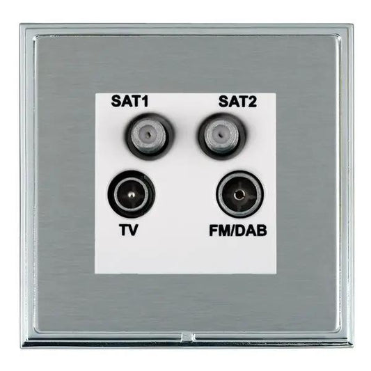 L-Sca CFX BC/SS No-Isolat TV+FM+2XSAT WH