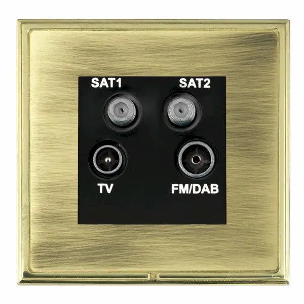 L-Sca CFX PB/AB No-Isolat TV+FM+2XSAT BL