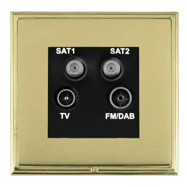 L-Sca CFX PB/PB No-Isolat TV+FM+2XSAT BL