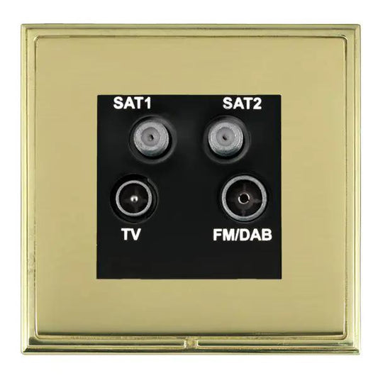 L-Sca CFX PB/PB No-Isolat TV+FM+2XSAT BL