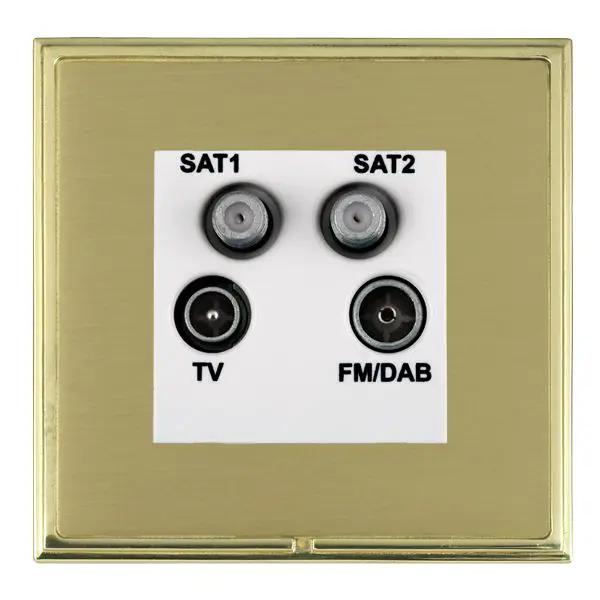 L-Sca CFX PB/SB No-Isolat TV+FM+2XSAT WH