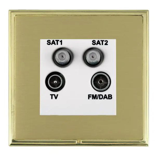 L-Sca CFX PB/SB No-Isolat TV+FM+2XSAT WH