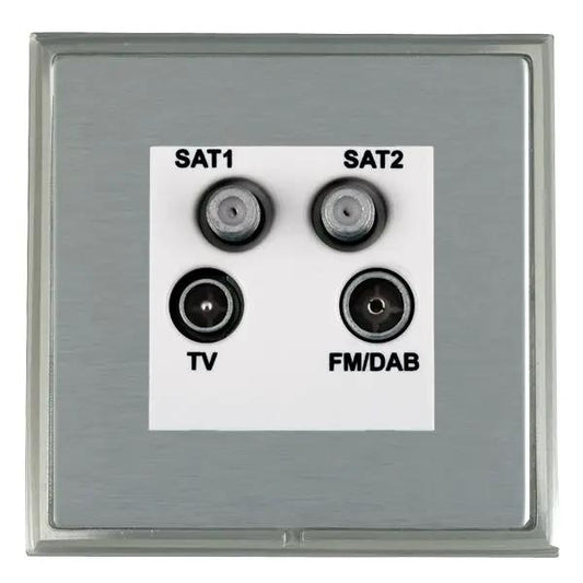 L-Sca CFX SN/SS No-Isolat TV+FM+2XSAT WH