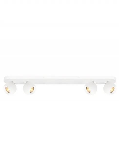 Franklite Lens 4lt Spot Matt White - Flush Lights Franklite Lens 4lt Spot Matt White Flush Lights