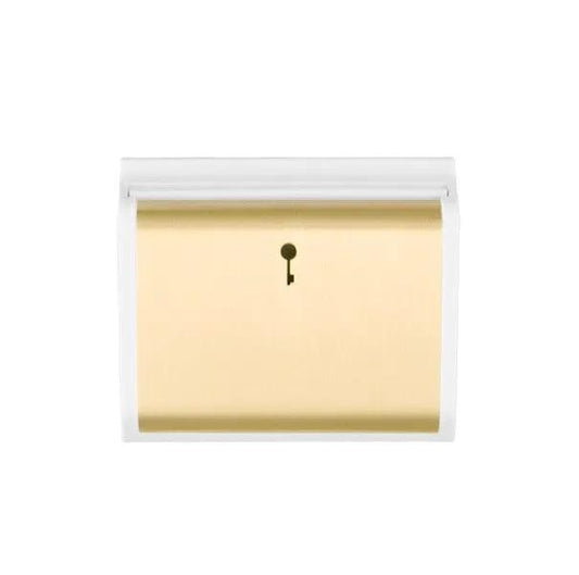 E/Fix 10A (6AX) Card Swt 50x50 SB/WH
