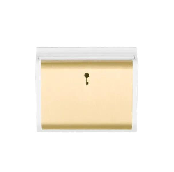 E/Fix 10A (6AX) Card Swt 50x50 SB/WH