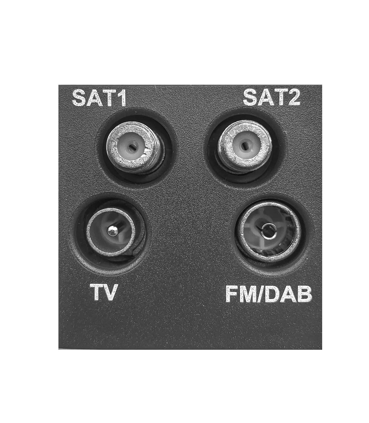 E/Fix Non-Isolated TV+FM+2XSAT 50x50 QG