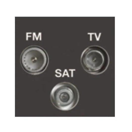 E/Fix Non-Iso DAB TV+FM+SAT 50x50 BL
