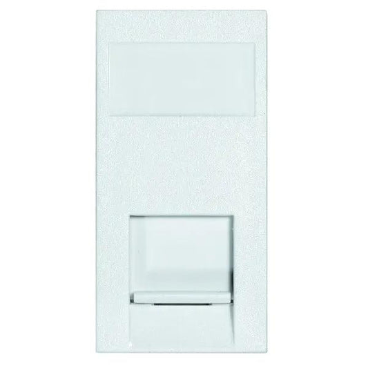 E/Fix RJ45 CAT6 Unshielded 25x50 WH