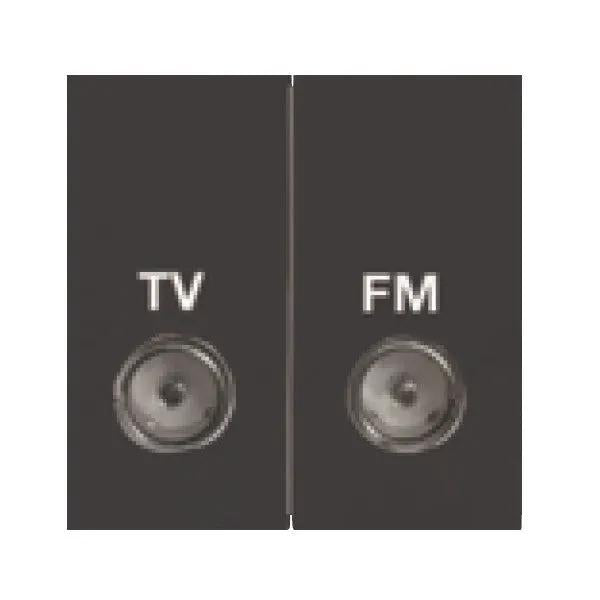 E/Fix Isolat TV/FM Diplex 1in/2 50x50 BL