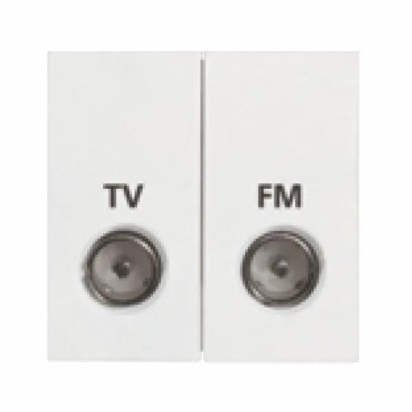 E/Fix Isolat TV/FM Diplex 1in/2 50x50 WH