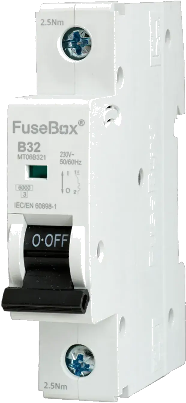 Fusebox 32A B CURVE MCB 6kA 1P - Electrical Fusebox 32A B CURVE MCB 6kA 1P Electrical