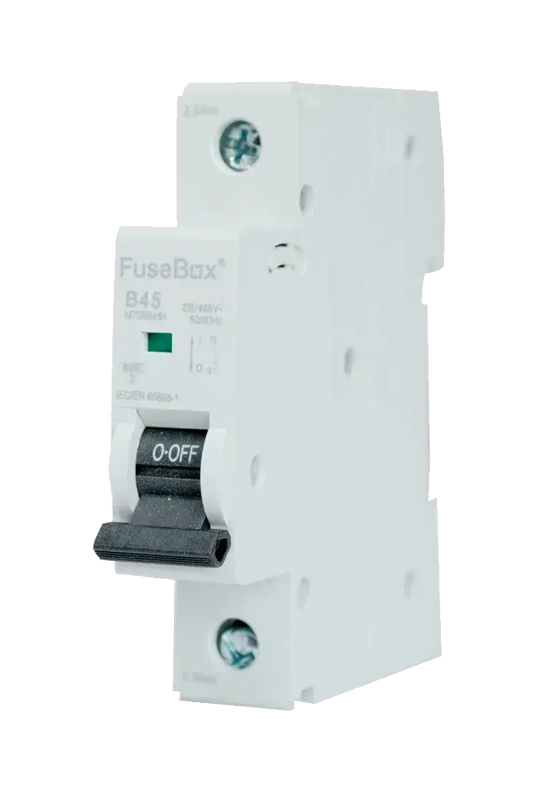 Fusebox 45A B CURVE MCB 6kA 1P - Electrical Fusebox 45A B CURVE MCB 6kA 1P Electrical