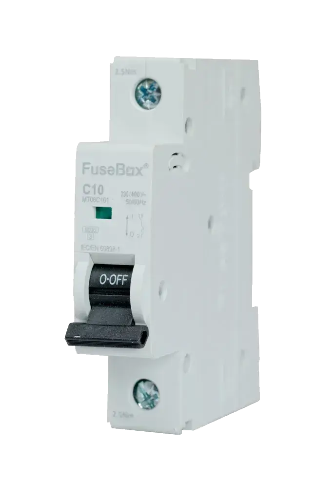 Fusebox 10A *C CURVE MCB 6kA 1P - Electrical Fusebox 10A *C CURVE MCB 6kA 1P Electrical