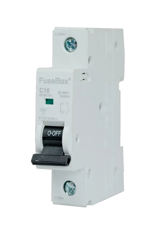 Fusebox 10A *C CURVE MCB 6kA 1P - Electrical Fusebox 10A *C CURVE MCB 6kA 1P Electrical