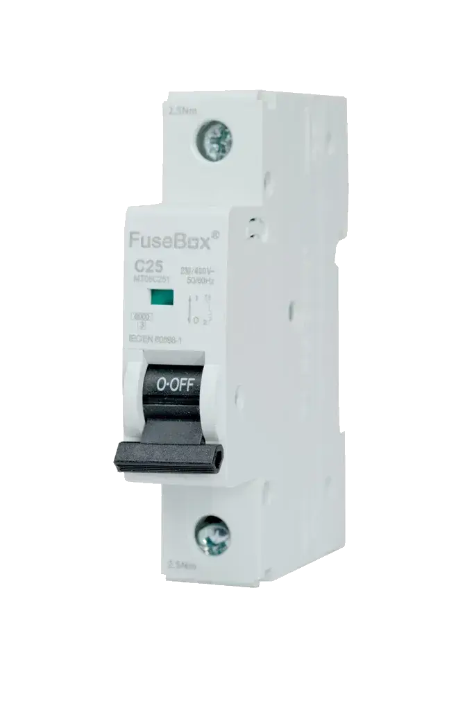 Fusebox 25A *C CURVE MCB 6kA 1P - Electrical Fusebox 25A *C CURVE MCB 6kA 1P Electrical