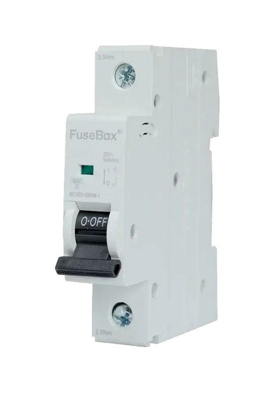 Fusebox 50A *C CURVE MCB 6kA 1P - Electrical Fusebox 50A *C CURVE MCB 6kA 1P Electrical