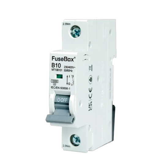 Fusebox 10A B CURVE MCB 10kA 1P - Electrical Fusebox 10A B CURVE MCB 10kA 1P Electrical