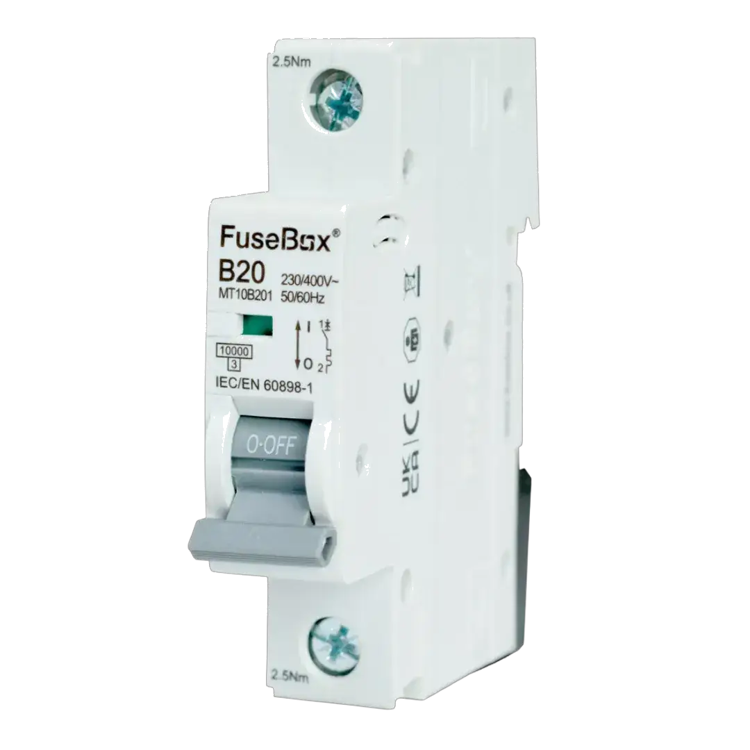 Fusebox 20A B CURVE MCB 10kA 1P - Electrical Fusebox 20A B CURVE MCB 10kA 1P Electrical