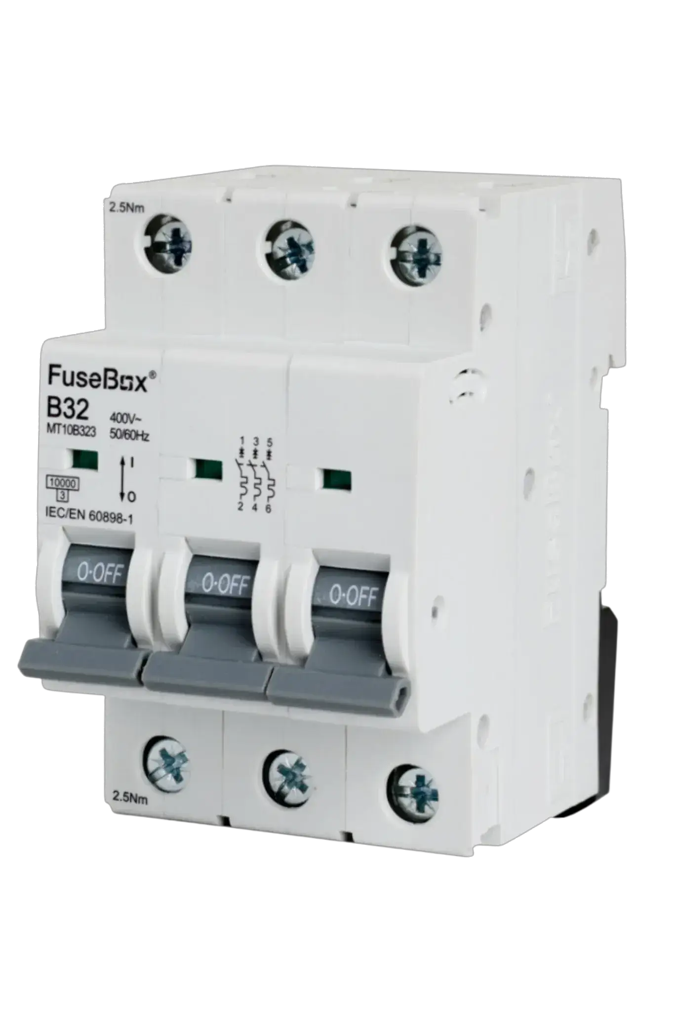 Fusebox 32A B CURVE MCB 10kA 3P - Electrical Fusebox 32A B CURVE MCB 10kA 3P Electrical