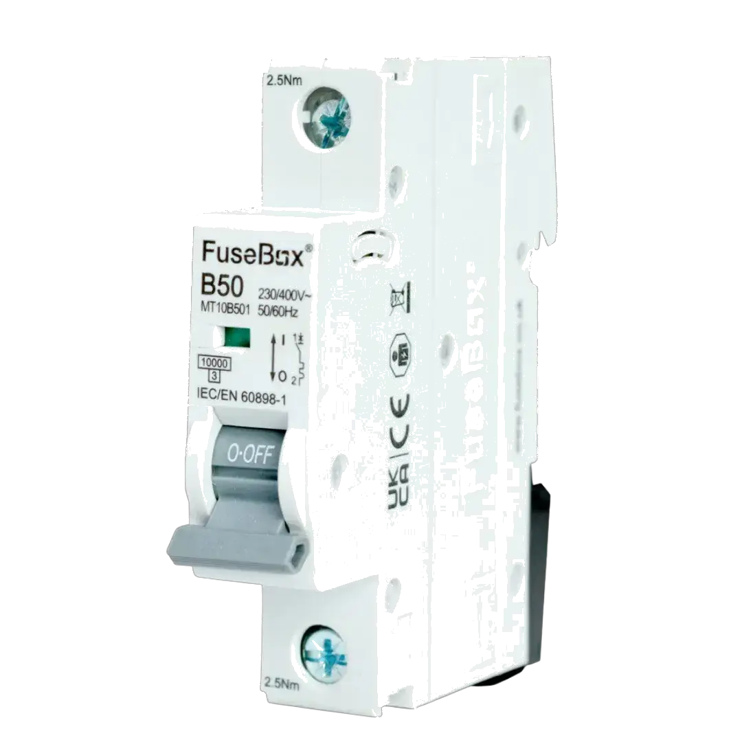 Fusebox 50A B CURVE MCB 10kA 1P - Electrical Fusebox 50A B CURVE MCB 10kA 1P Electrical
