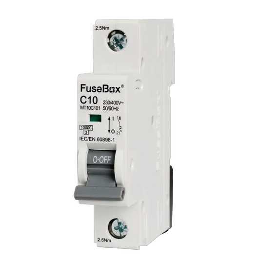 Fusebox 10A C CURVE MCB 10kA 1P - Electrical Fusebox 10A C CURVE MCB 10kA 1P Electrical