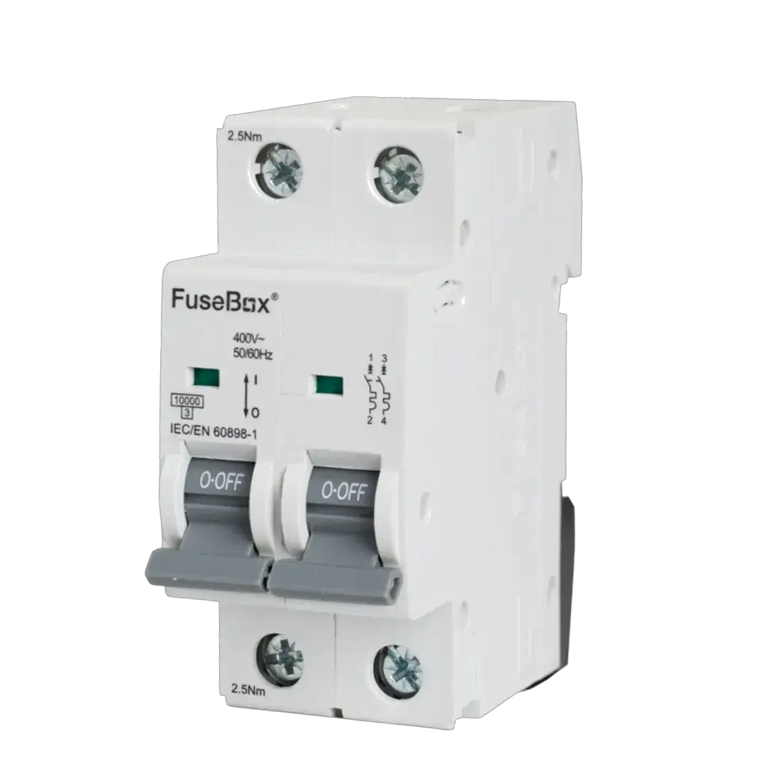 Fusebox 32A C CURVE MCB 10kA 2P - Electrical Fusebox 32A C CURVE MCB 10kA 2P Electrical