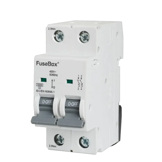 Fusebox 32A C CURVE MCB 10kA 2P - Electrical Fusebox 32A C CURVE MCB 10kA 2P Electrical