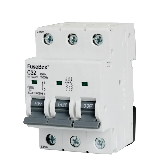 Fusebox 32A C CURVE MCB 10kA 3P - Electrical Fusebox 32A C CURVE MCB 10kA 3P Electrical