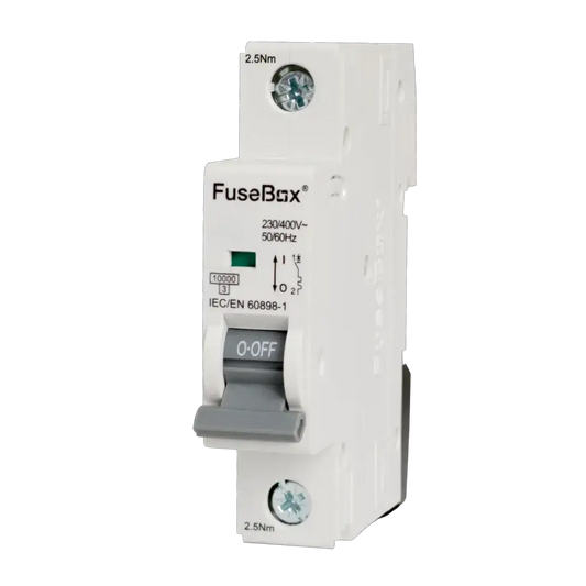 Fusebox 50A C CURVE MCB 10kA 2P - Electrical Fusebox 50A C CURVE MCB 10kA 2P Electrical