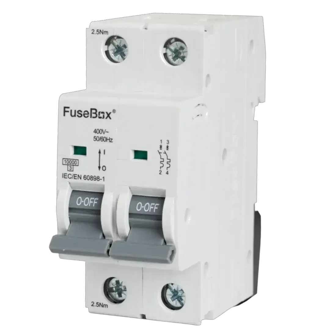 Fusebox 63A C CURVE MCB 10kA 2P - Electrical Fusebox 63A C CURVE MCB 10kA 2P Electrical